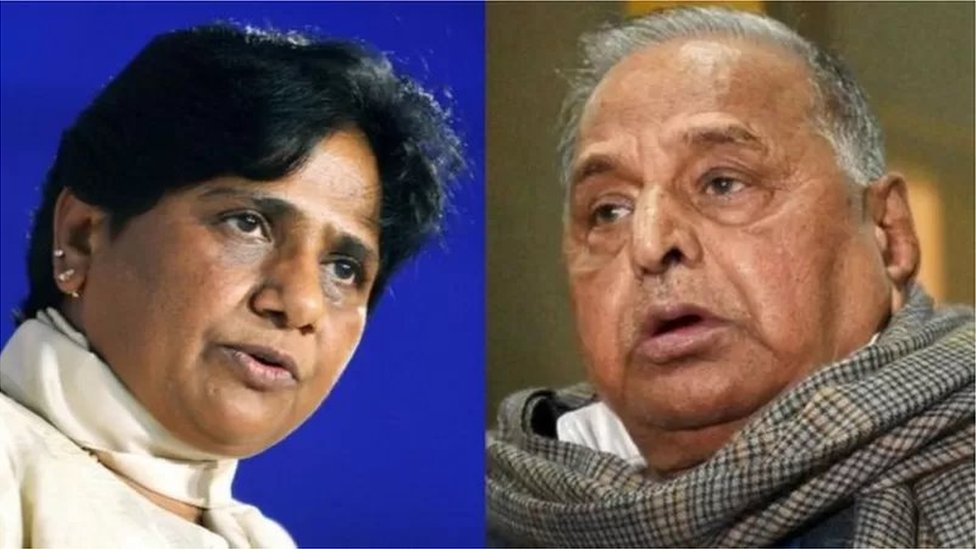మాయావతి, ములాయం మాయావతి, ములాయం