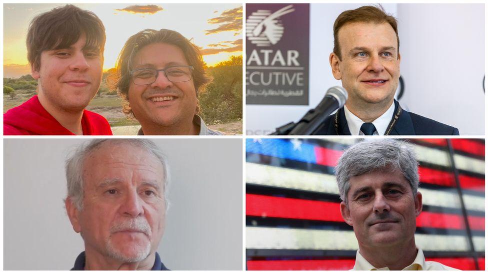 టైటాన్ సబ్‌మెర్సిబుల్: ఆ అయిదుగురిలో ఒకరు టైటానిక్ మృతుడి మునిమనుమరాలి భర్త... వీరికి సముద్ర శోధన అంటే ఎందుకంత పిచ్చి?